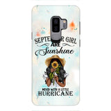 PERSONALIZED SEPTEMBER GIRL PHONE CASE PRINTED JUL-DT09