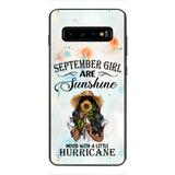 PERSONALIZED SEPTEMBER GIRL PHONE CASE PRINTED JUL-DT09