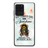 PERSONALIZED SEPTEMBER GIRL PHONE CASE PRINTED JUL-DT09