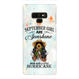 PERSONALIZED SEPTEMBER GIRL PHONE CASE PRINTED JUL-DT09