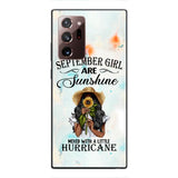 PERSONALIZED SEPTEMBER GIRL PHONE CASE PRINTED JUL-DT09