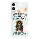 PERSONALIZED SEPTEMBER GIRL PHONE CASE PRINTED JUL-DT09