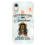 PERSONALIZED SEPTEMBER GIRL PHONE CASE PRINTED JUL-DT09