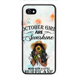 PERSONALIZED OCTOBER GIRL PHONE CASE PRINTED JUL-DT09