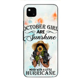 PERSONALIZED OCTOBER GIRL PHONE CASE PRINTED JUL-DT09