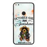 PERSONALIZED OCTOBER GIRL PHONE CASE PRINTED JUL-DT09