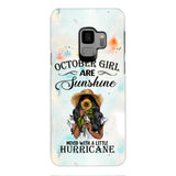 PERSONALIZED OCTOBER GIRL PHONE CASE PRINTED JUL-DT09