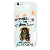 PERSONALIZED OCTOBER GIRL PHONE CASE PRINTED JUL-DT09