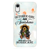 PERSONALIZED OCTOBER GIRL PHONE CASE PRINTED JUL-DT09