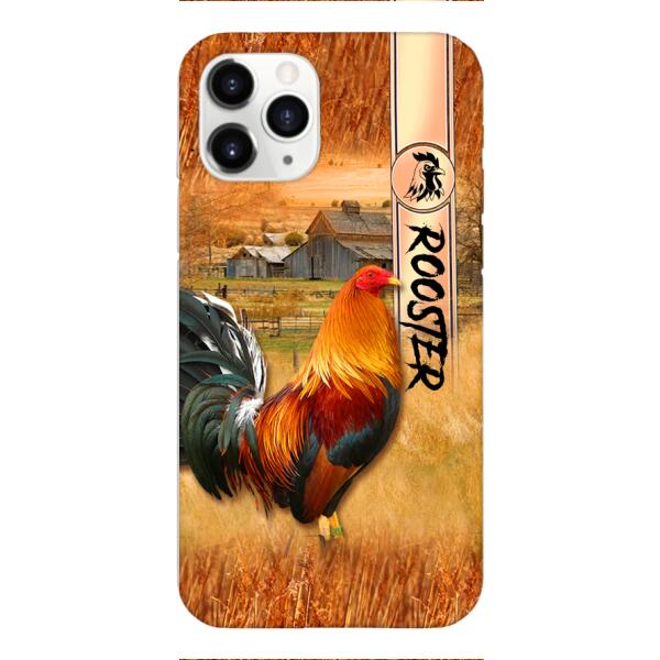 CUSTOMIZED ROOSTER PHONE CASE TNMA
