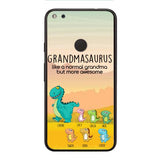 Personalized Grandmasaurus And Kids Phone Case AUG-MD05
