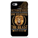 Personalized October Girl Phone Case AUG-MQ05