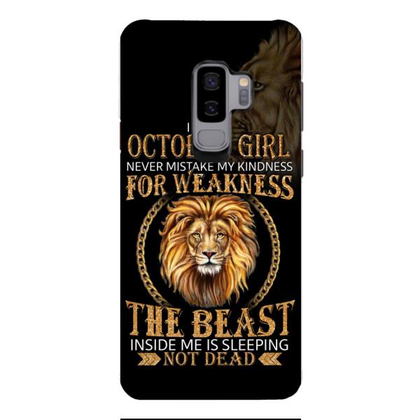 Personalized October Girl Phone Case AUG-MQ05