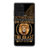 Personalized October Girl Phone Case AUG-MQ05