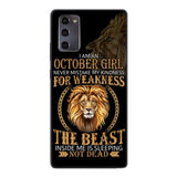 Personalized October Girl Phone Case AUG-MQ05