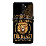 Personalized October Girl Phone Case AUG-MQ05