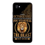 Personalized October Girl Phone Case AUG-MQ05
