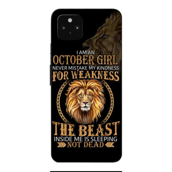 Personalized October Girl Phone Case AUG-MQ05