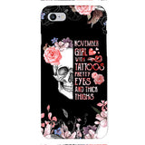 Personalized November Girl Phone Case AUG-HQ05