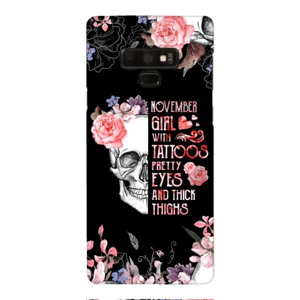 Personalized November Girl Phone Case AUG-HQ05