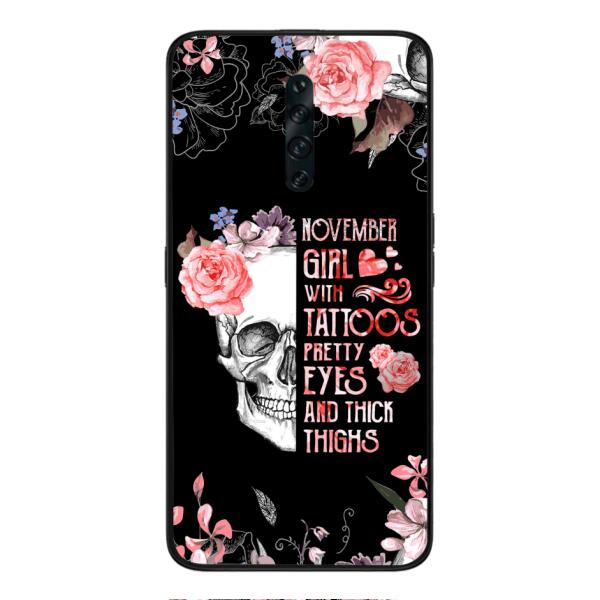 Personalized November Girl Phone Case AUG-HQ05
