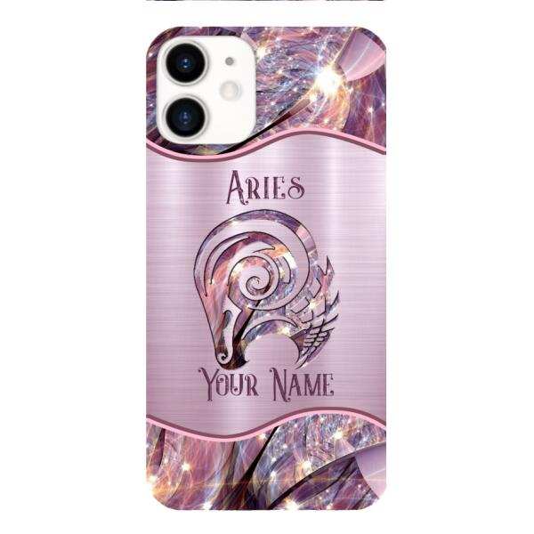 Personalized Aries Astrology Phone Case Printed SEP-DT11