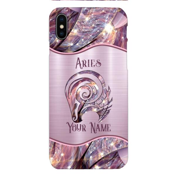 Personalized Aries Astrology Phone Case Printed SEP-DT11