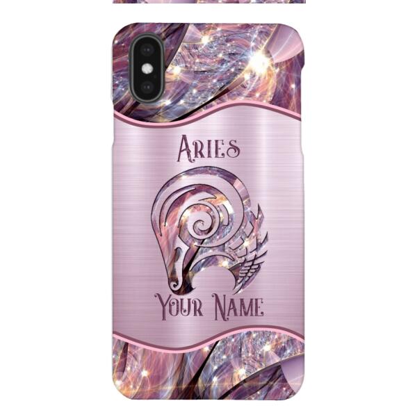 Personalized Aries Astrology Phone Case Printed SEP-DT11