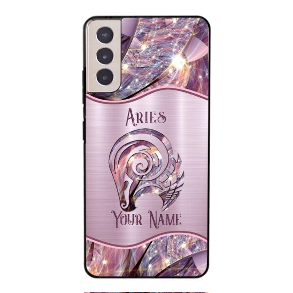 Personalized Aries Astrology Phone Case Printed SEP-DT11