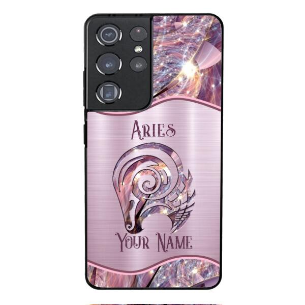 Personalized Aries Astrology Phone Case Printed SEP-DT11