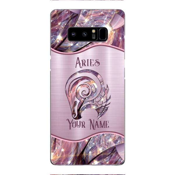 Personalized Aries Astrology Phone Case Printed SEP-DT11