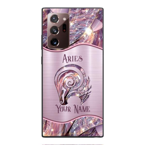 Personalized Aries Astrology Phone Case Printed SEP-DT11