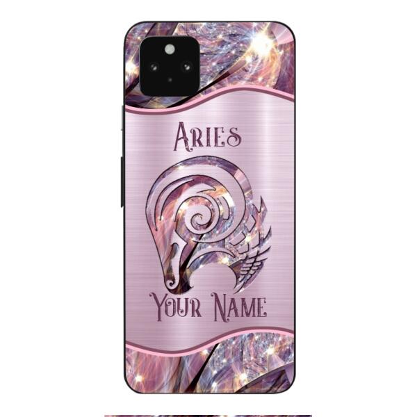 Personalized Aries Astrology Phone Case Printed SEP-DT11