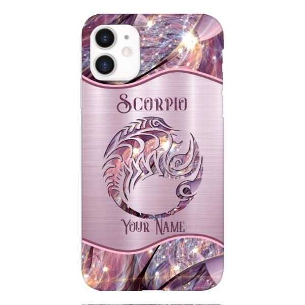 Personalized Scorpio Astrology Phone Case SEP-DT11