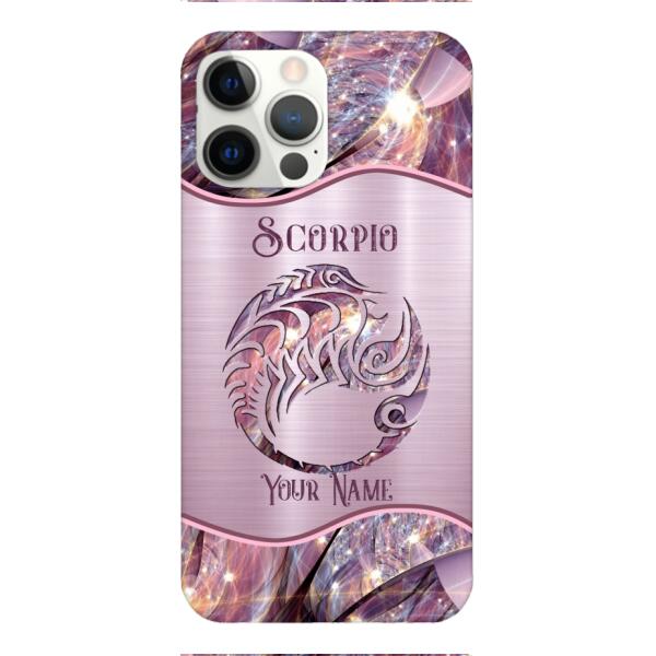 Personalized Scorpio Astrology Phone Case SEP-DT11