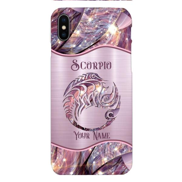 Personalized Scorpio Astrology Phone Case SEP-DT11