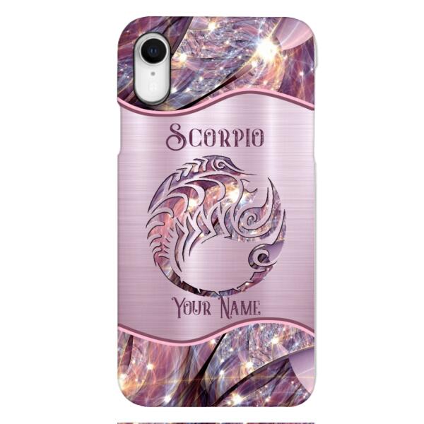 Personalized Scorpio Astrology Phone Case SEP-DT11