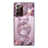 Personalized Scorpio Astrology Phone Case SEP-DT11