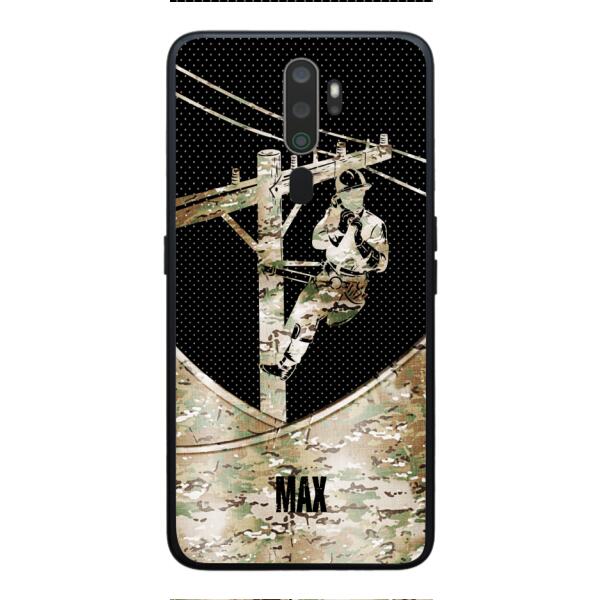 Personalized Lineman Phone Case SEP-HQ25