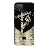 Personalized Lineman Phone Case SEP-HQ25