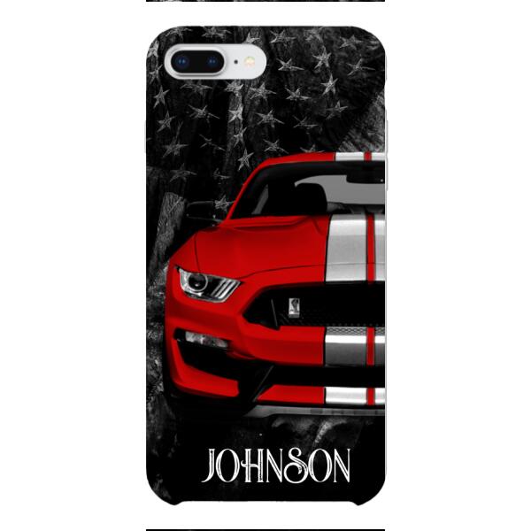 PERSONALIZED MUSTANG PHONECASE 3D PRINTED
