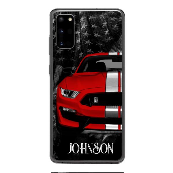 PERSONALIZED MUSTANG PHONECASE 3D PRINTED
