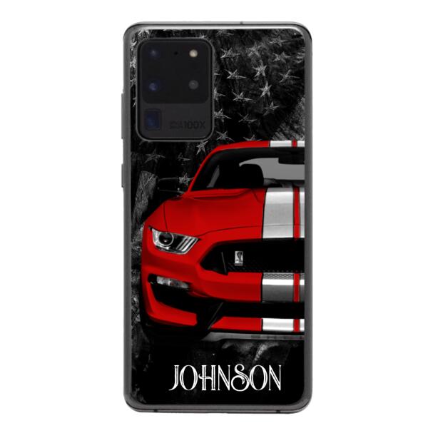 PERSONALIZED MUSTANG PHONECASE 3D PRINTED