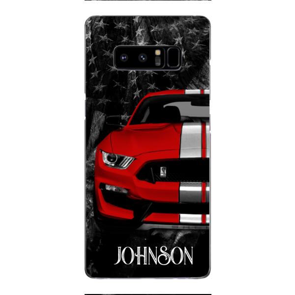 PERSONALIZED MUSTANG PHONECASE 3D PRINTED
