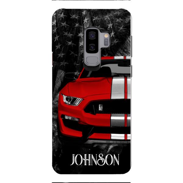 PERSONALIZED MUSTANG PHONECASE 3D PRINTED