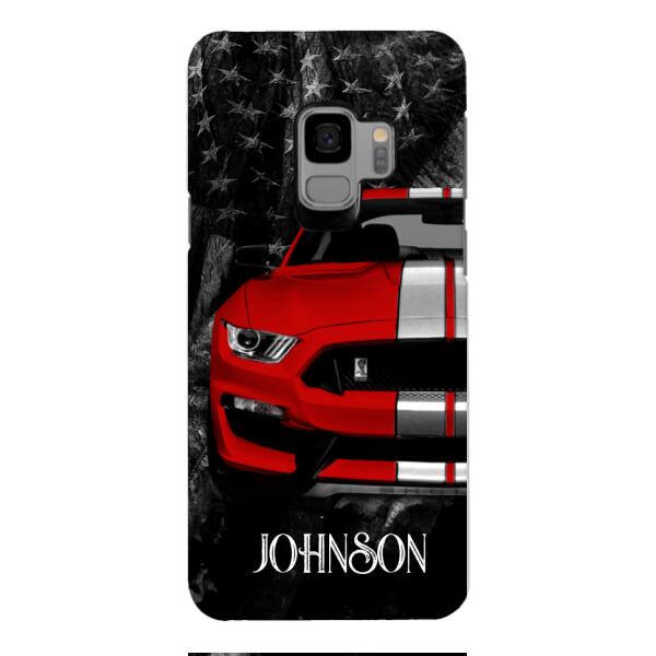 PERSONALIZED MUSTANG PHONECASE 3D PRINTED