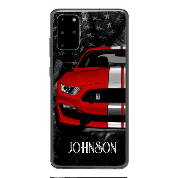 PERSONALIZED MUSTANG PHONECASE 3D PRINTED