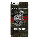 PERSONALIZED GERMAN VETERAN/SOLDIER PHONECASE 3D PRINTED