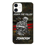 PERSONALIZED GERMAN VETERAN/SOLDIER PHONECASE 3D PRINTED