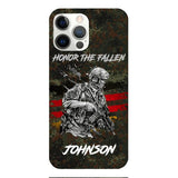 PERSONALIZED GERMAN VETERAN/SOLDIER PHONECASE 3D PRINTED